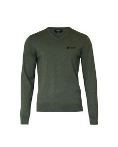 Elegant V-neck - Herre - Grønn