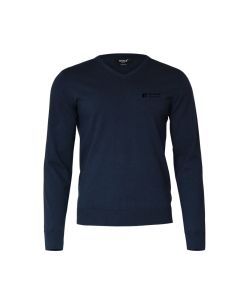 Elegant V-Neck - Herre - Marine